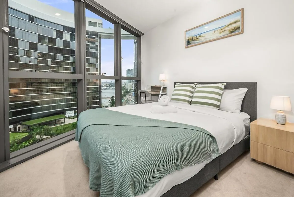 Star Queens Wharf Luxury 2B2B Apartment 布里斯班